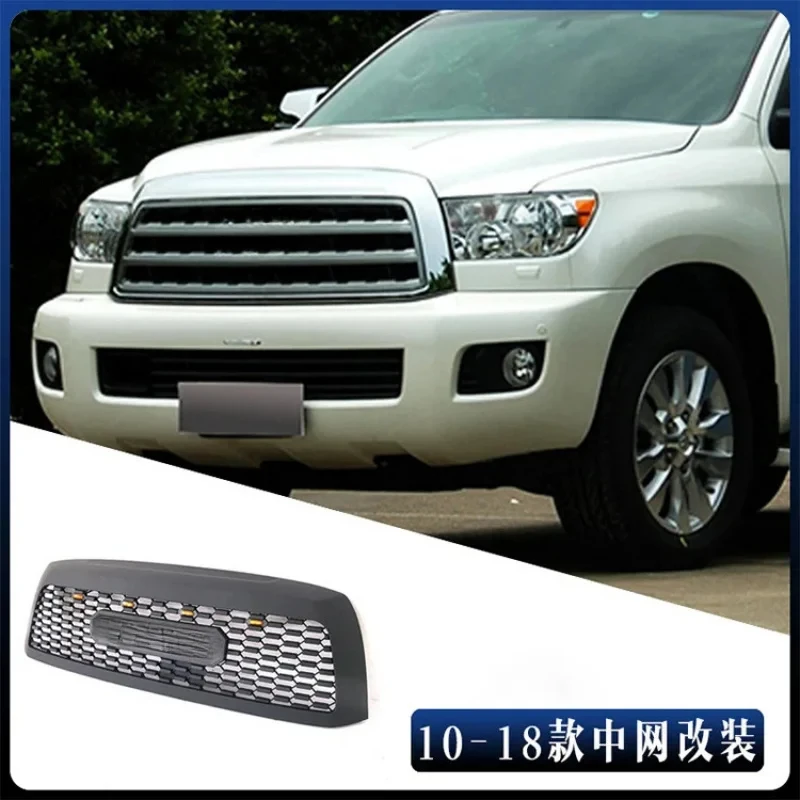 High Quality Car Front Bumper Grille With LED Amber Lights Grill Sequoia - Racing Grills Exterior Accsori
High Quality Car Front Bumper Grille With LED Amber Lights Grill Sequoia - Racing Grills Exterior Accsori