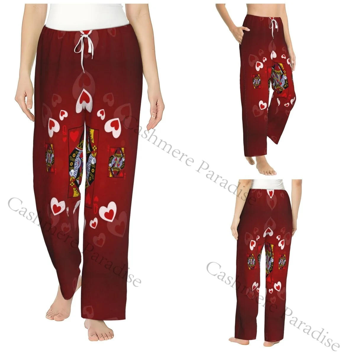 Poker Queen Women Sleep Pants Warm Flannel Lounge Pants for Winter Nights
Poker Queen Women Sleep Pants Warm Flannel Lounge Pants for Winter Nights