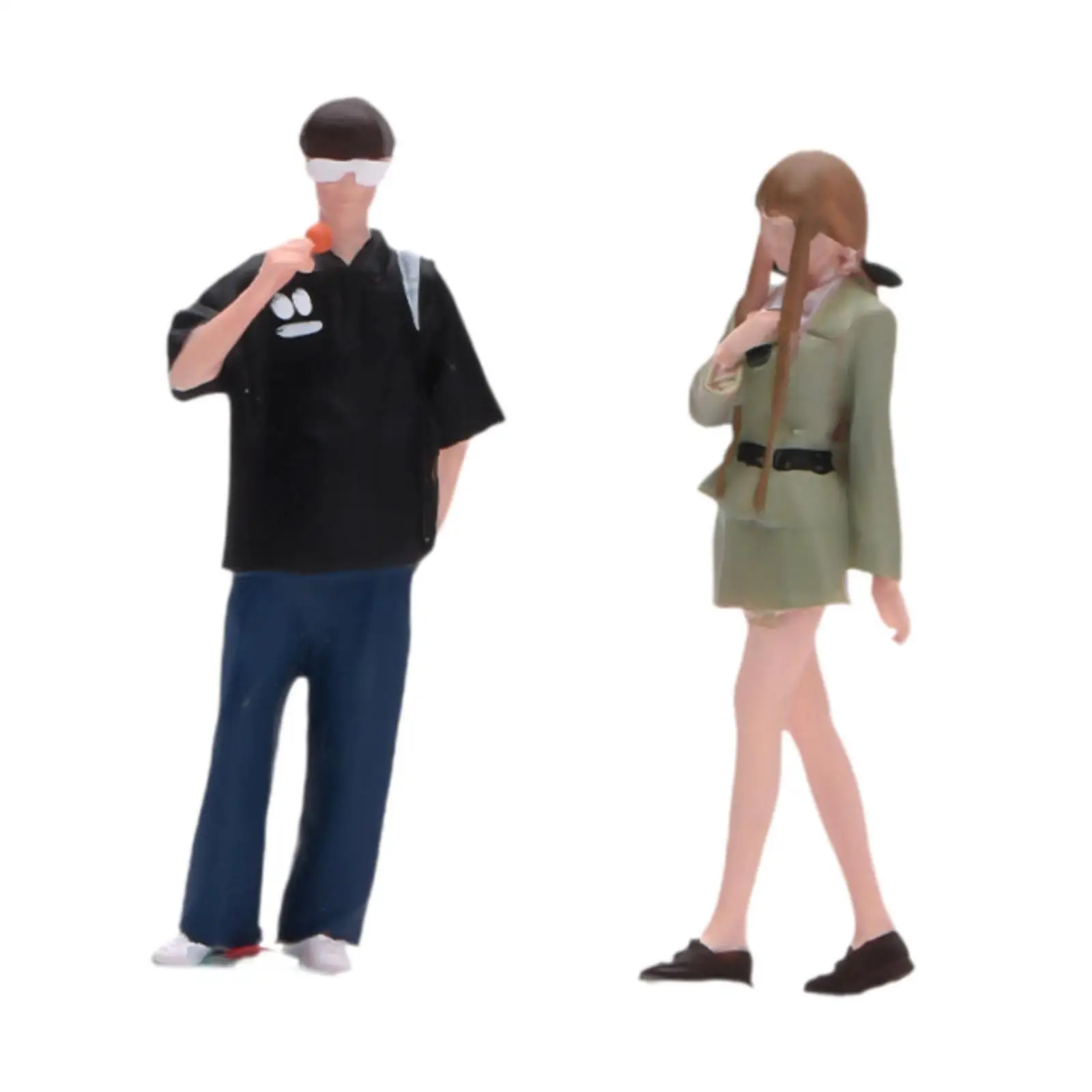 1:64 Man and Woman Figure Model Mini Couple Figure 3D Character Model for Train Station Layout Fairy Garden Miniature Scene
1:64 Man and Woman Figure Model Mini Couple Figure 3D Character Model for Train Station Layout Fairy Garden Miniature Scene