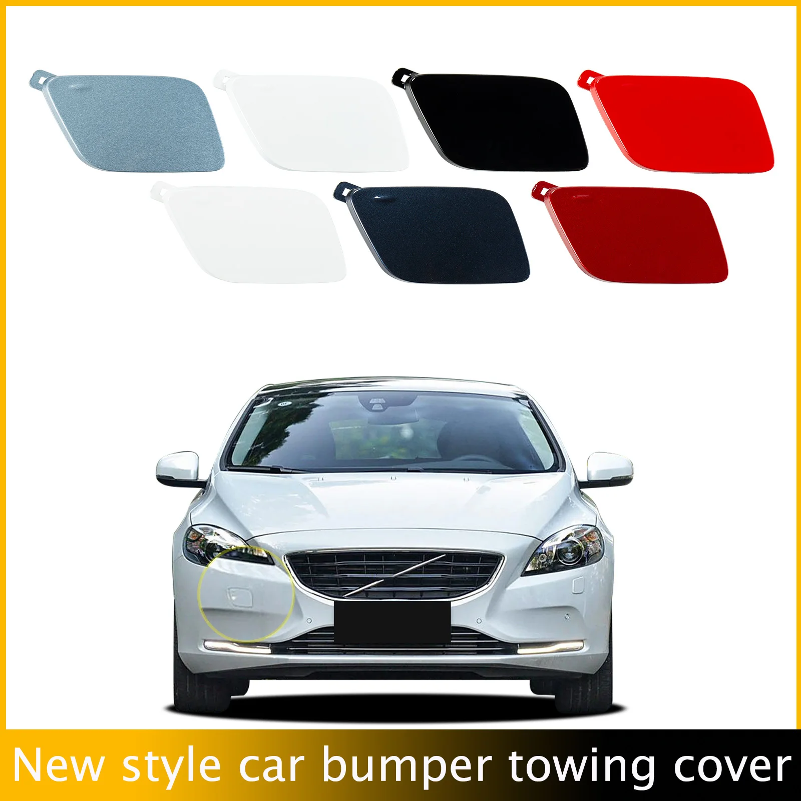 Front Bumper Tow Hook Cover Fit For Volvo V40 2012 2013 2014 2015 2016 2017 2018 2019 39814160 31283733 Towing Eye Cover
Front Bumper Tow Hook Cover Fit For Volvo V40 2012 2013 2014 2015 2016 2017 2018 2019 39814160 31283733 Towing Eye Cover
