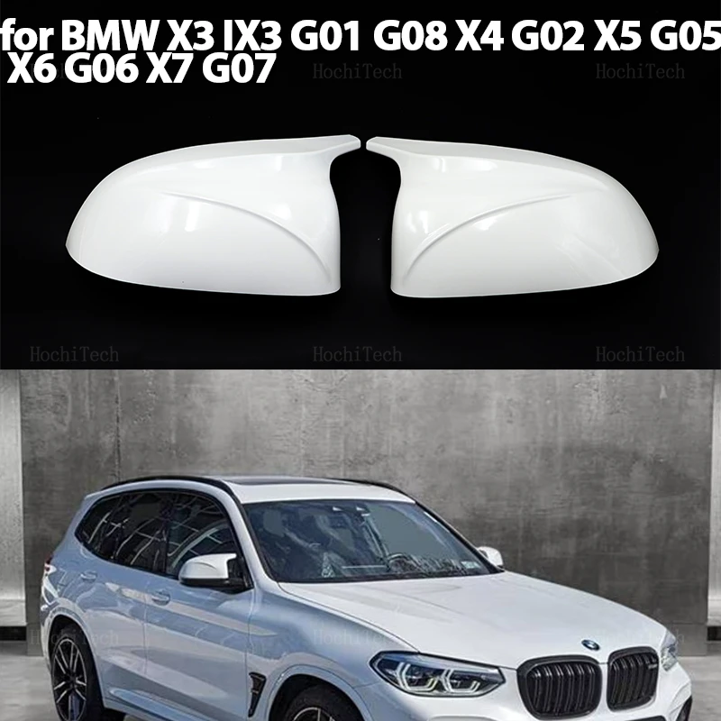 Белая крышка бокового зеркала заднего вида для BMW X3 G01 iX3 X4 G02 X5 G05 X6 G06 X7 G07 G08 2018 2019-2023
Белая крышка бокового зеркала заднего вида для BMW X3 G01 iX3 X4 G02 X5 G05 X6 G06 X7 G07 G08 2018 2019-2023