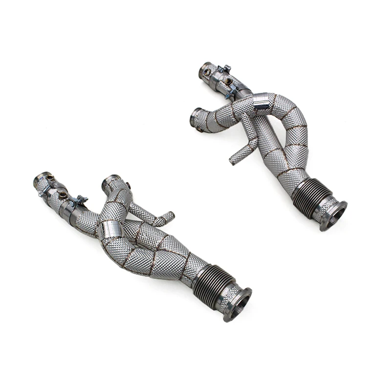 OBM Stainless Steel Engine Header Downpipe 2023-2025 For Lamborghini Revuelto V12 6.5L Exhaust Pipe
OBM Stainless Steel Engine Header Downpipe 2023-2025 For Lamborghini Revuelto V12 6.5L Exhaust Pipe