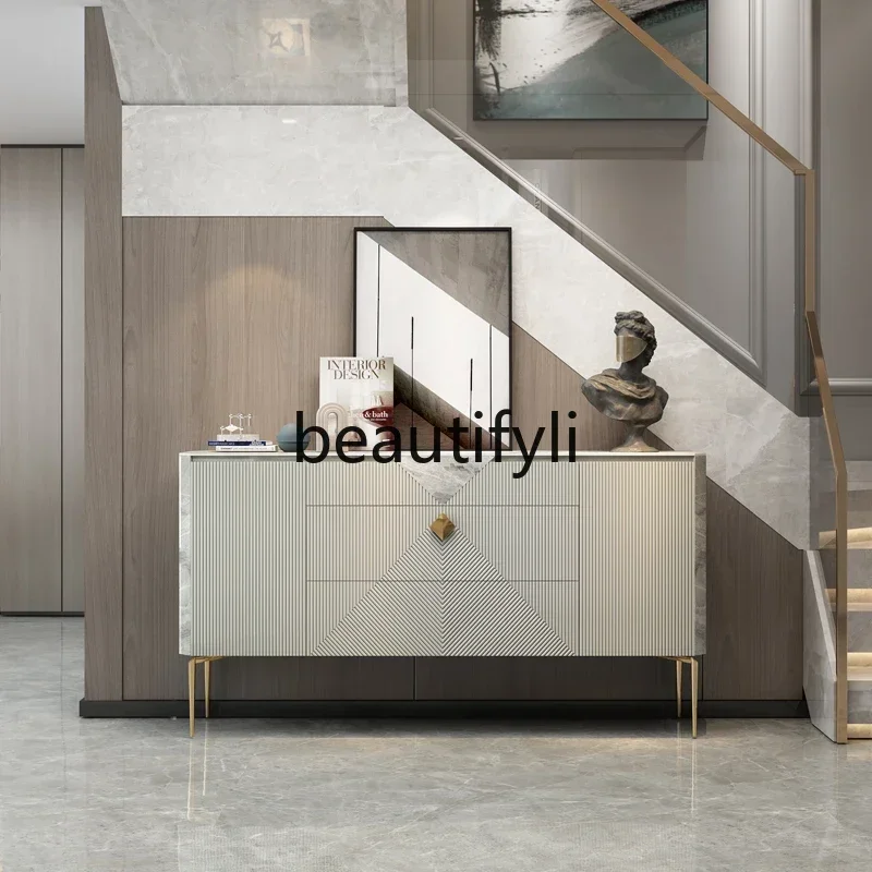 ssK178 ss25 Italian light luxury entrance, villa modern simple living room, rock slab dining side cabinet
ssK178 ss25 Italian light luxury entrance, villa modern simple living room, rock slab dining side cabinet