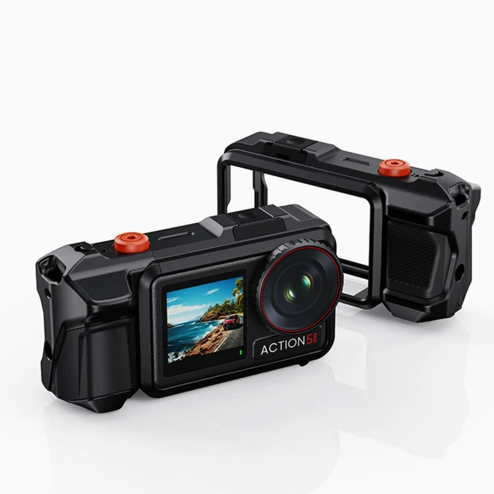 Aluminum Alloy Frame Case Cover with Handle for DJI Osmo Action 3/4/5 Pro Camera
Aluminum Alloy Frame Case Cover with Handle for DJI Osmo Action 3/4/5 Pro Camera