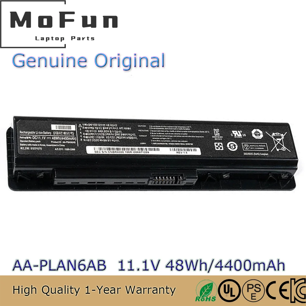 Оригинальный аккумулятор для ноутбука AA-PBAN6AB 11,1 В 48 Втч для Samsung Aegis P200 P400 NP200B NP400B NP600B
Оригинальный аккумулятор для ноутбука AA-PBAN6AB 11,1 В 48 Втч для Samsung Aegis P200 P400 NP200B NP400B NP600B