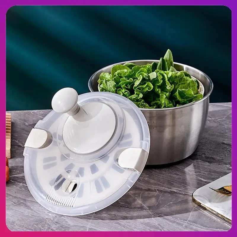 ABKL-Salad Spinner Fruit Spinner Filter Home Kitchen Salad Spinner, Lettuce Spinner, Fruit Washer
ABKL-Salad Spinner Fruit Spinner Filter Home Kitchen Salad Spinner, Lettuce Spinner, Fruit Washer