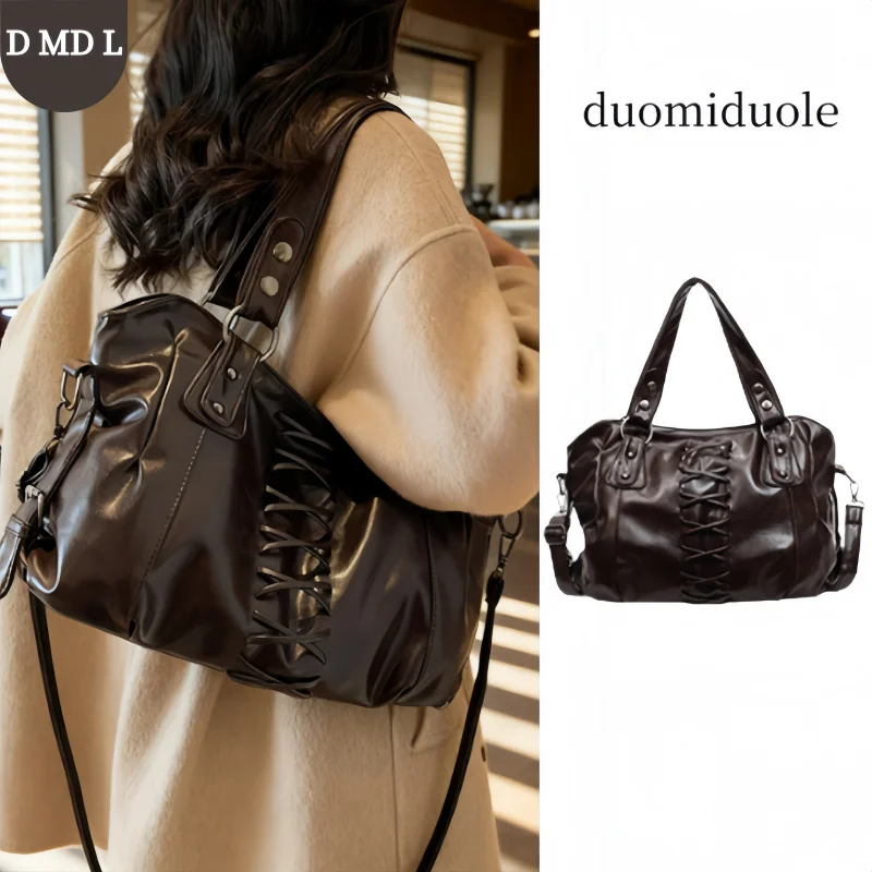 Сумка-тоут из мягкой искусственной кожи премиум-класса для женщин, классическая однотонная сумка на плечо большой вместимости, модная сумка
Сумка-тоут из мягкой искусственной кожи премиум-класса для женщин, классическая однотонная сумка на плечо большой вместимости, модная сумка