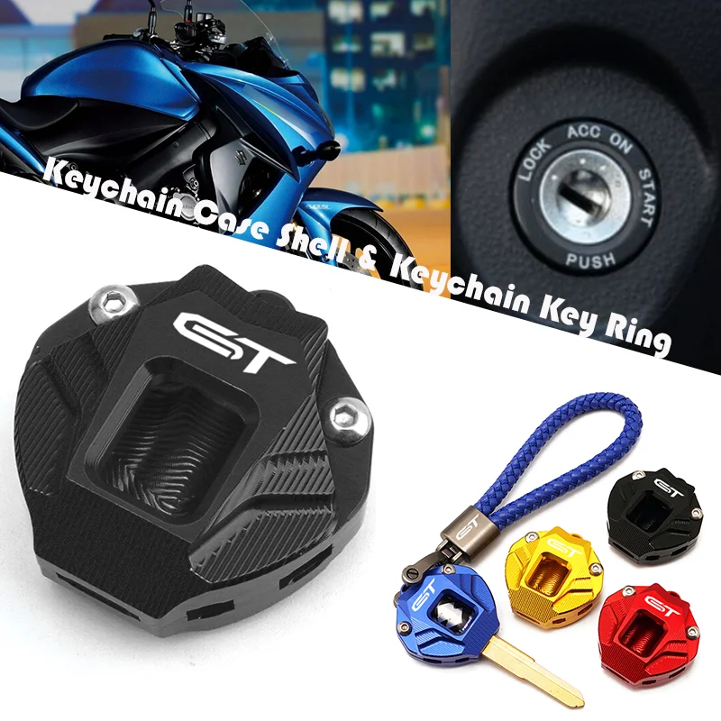 For Suzuki GSXSGT GSX-S GT GSXS1000GT GSXS 1000GT GSX-S1000GT Motorcycle Accessories CNC Key Cover Case Shell & KeyChain Keyring
For Suzuki GSXSGT GSX-S GT GSXS1000GT GSXS 1000GT GSX-S1000GT Motorcycle Accessories CNC Key Cover Case Shell & KeyChain Keyring