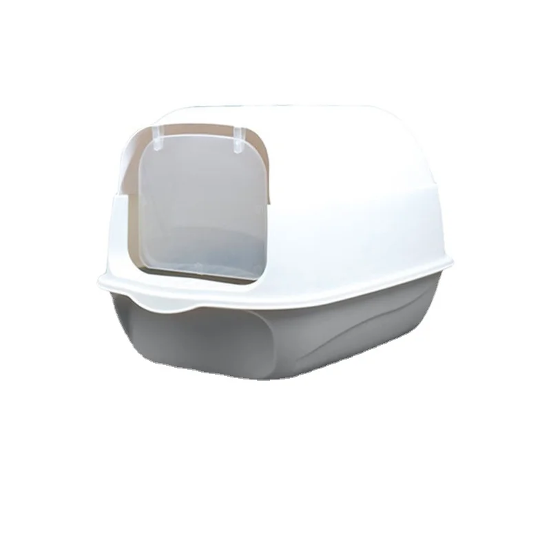 Cat Litter Box Closed Sandbox Pet Bedpan Toilet Anti-splash Cats Tray With Spoon Clean Kitty House Plastic Cat Litter Bedpan
Cat Litter Box Closed Sandbox Pet Bedpan Toilet Anti-splash Cats Tray With Spoon Clean Kitty House Plastic Cat Litter Bedpan