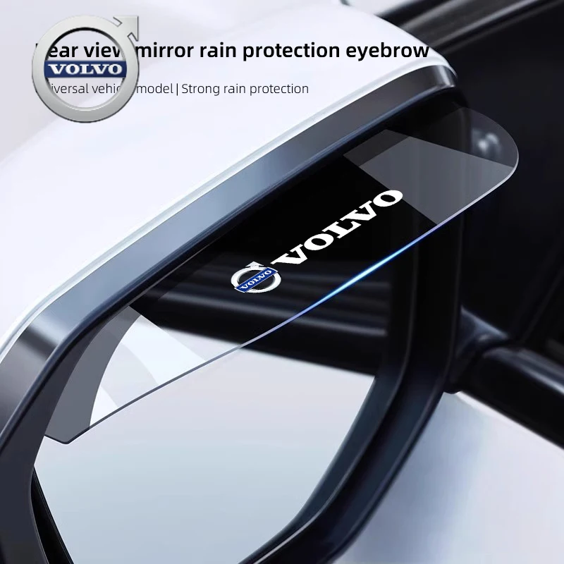 For Volvo 2Pcs Car Rearview Mirror Rain Eyebrow Rainproof Shield Accessories For Volvo XC90 V90 V60 XC60 V40 EC40 EX40 S80 S60 S
For Volvo 2Pcs Car Rearview Mirror Rain Eyebrow Rainproof Shield Accessories For Volvo XC90 V90 V60 XC60 V40 EC40 EX40 S80 S60 S