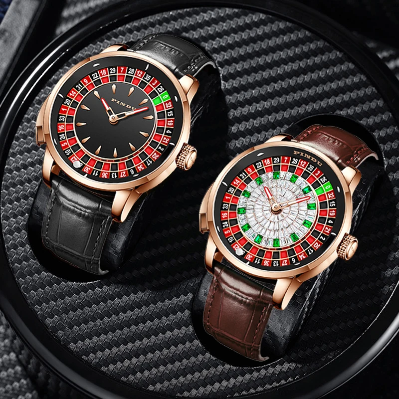 PINDU Design Rotating dial Mechanical Watch Men NH35 Movement Sapphire Stainless steel TOP-luxurious Waterproof Automatic watch
PINDU Design Rotating dial Mechanical Watch Men NH35 Movement Sapphire Stainless steel TOP-luxurious Waterproof Automatic watch