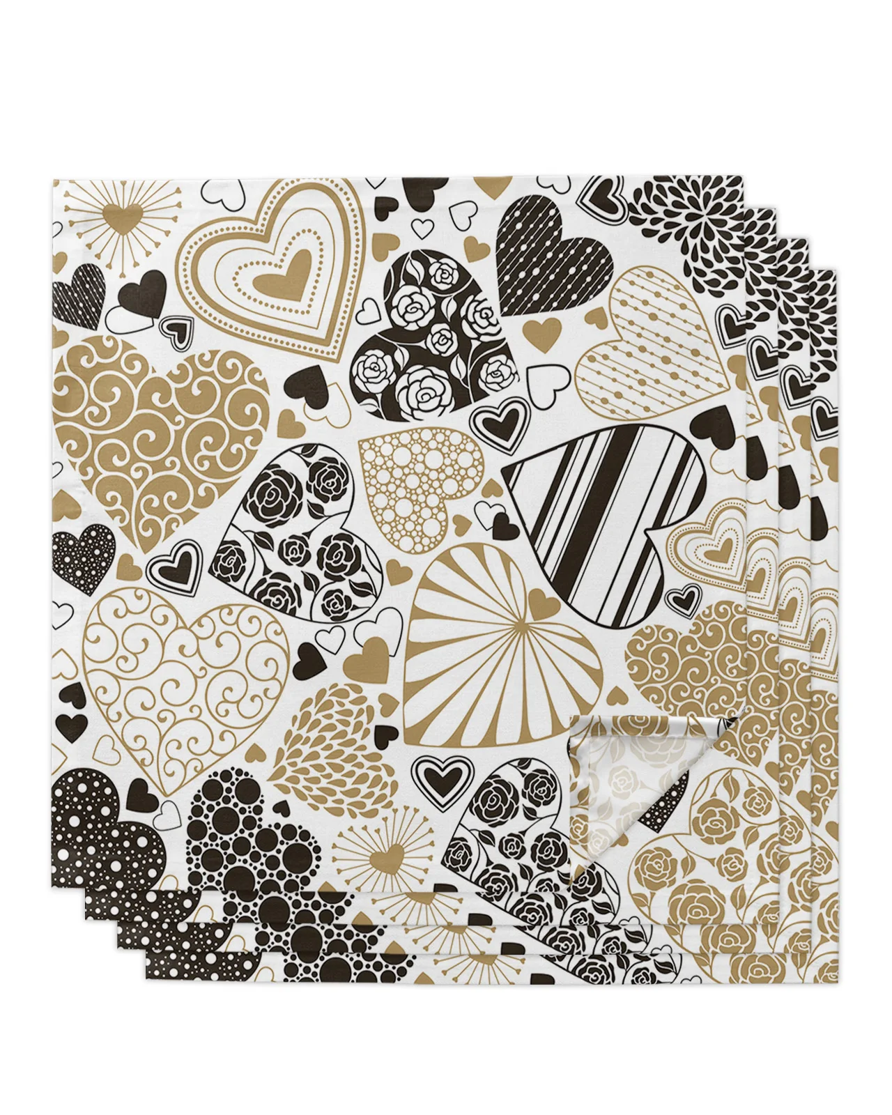 4pcs Valentine'S Day Love Texture Table Napkins Cloth Set Kitchen Dinner Tea Towels Table Mat Wedding Decor Napkins
4pcs Valentine'S Day Love Texture Table Napkins Cloth Set Kitchen Dinner Tea Towels Table Mat Wedding Decor Napkins