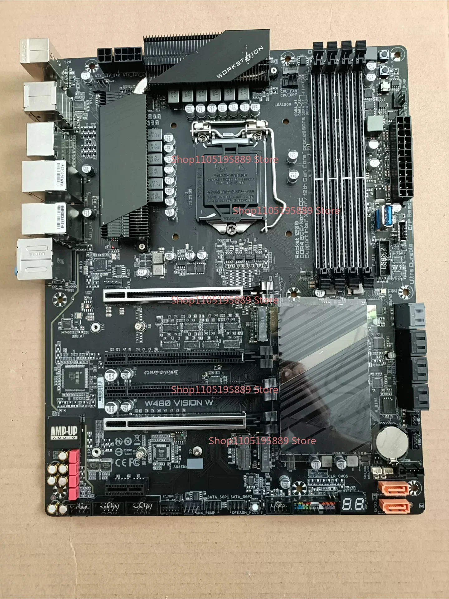 For Gigabyte W480 VISION W Workstation Main Board.
For Gigabyte W480 VISION W Workstation Main Board.