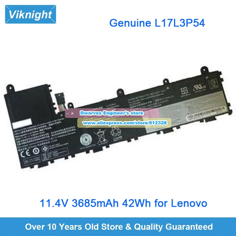 Оригинальный аккумулятор L17L3P54 11,4 В 3685 мАч 42 Втч для ноутбука Lenove 11E GEN5, аккумуляторная батарея 01AV486 SB10K97630
Оригинальный аккумулятор L17L3P54 11,4 В 3685 мАч 42 Втч для ноутбука Lenove 11E GEN5, аккумуляторная батарея 01AV486 SB10K97630