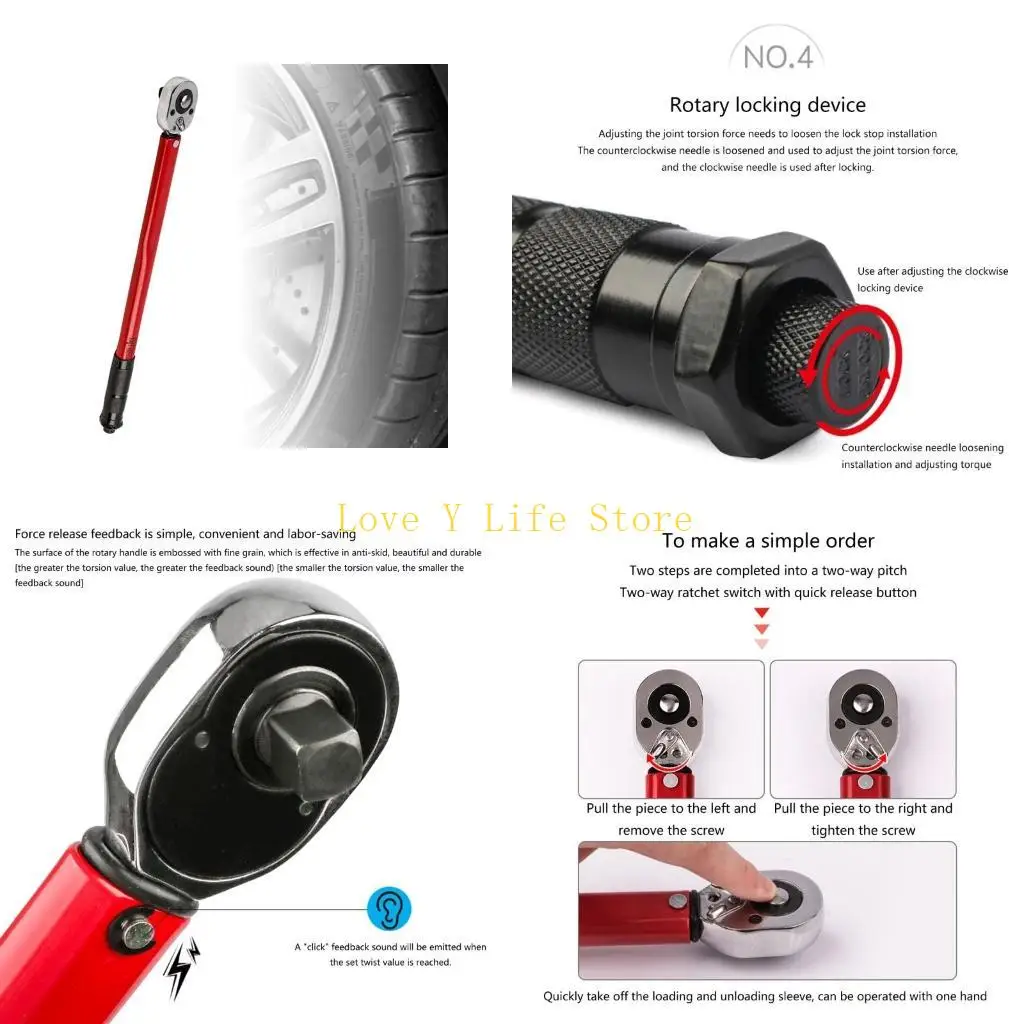 L74C Универсальный ремонтный инструмент Динамометрический ключ Ключ с храповым механизмом для различных применений
L74C Универсальный ремонтный инструмент Динамометрический ключ Ключ с храповым механизмом для различных применений