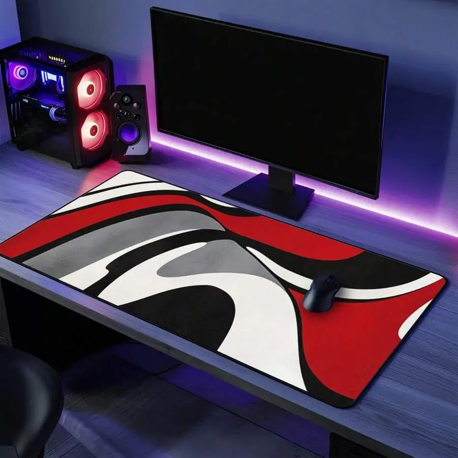 Abstract Red Black XXL Gaming Desk Mat Large Mouse Pad For Office Home Modern Decor
Abstract Red Black XXL Gaming Desk Mat Large Mouse Pad For Office Home Modern Decor