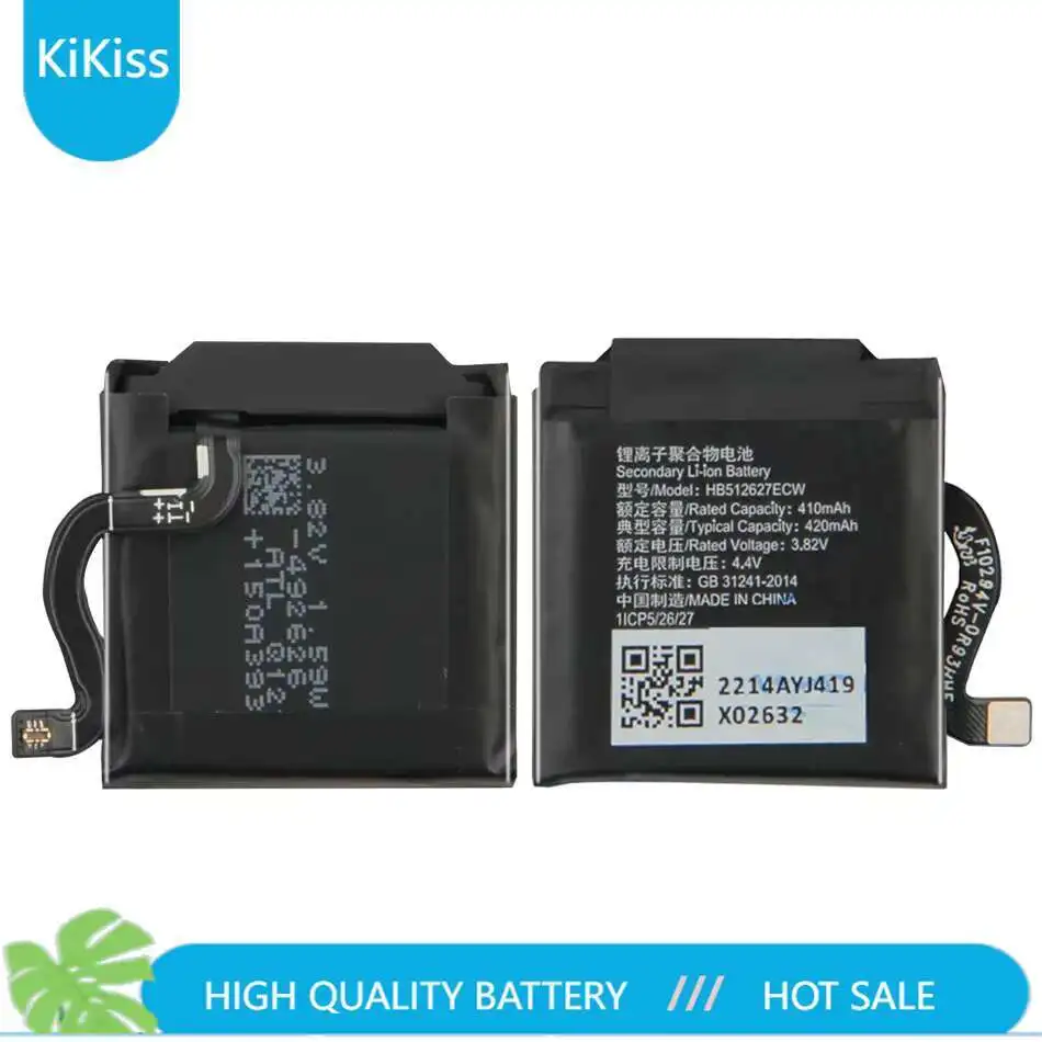 HB512627ECW(Side cable) For Huawei Watch 2 Pro 4G Watch Battery Rechargeable Eco-Friendly
HB512627ECW(Side cable) For Huawei Watch 2 Pro 4G Watch Battery Rechargeable Eco-Friendly