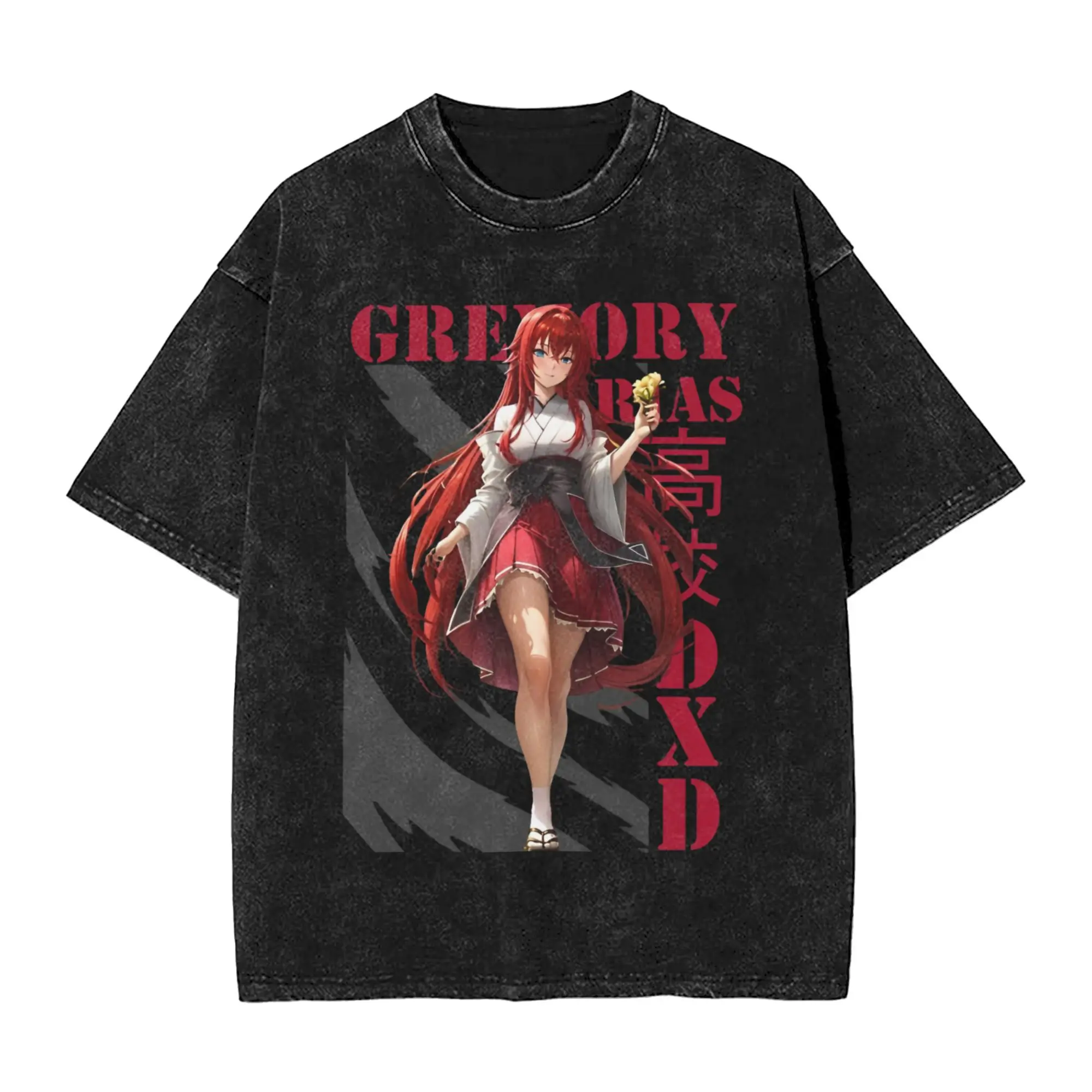Mens T-Shirt Rias Gremory DxD Highschool Washed T-Shirts Novelty Summer Tees Y2K Retro Print Casual Tops Plus Size
Mens T-Shirt Rias Gremory DxD Highschool Washed T-Shirts Novelty Summer Tees Y2K Retro Print Casual Tops Plus Size