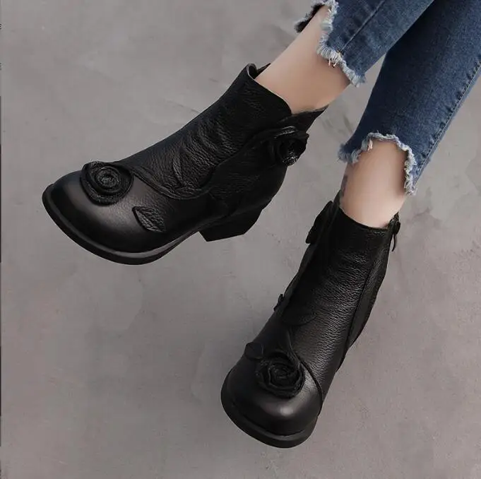 Plus Size35-42 NEW Autumn Winter Women Boots Side Zipper Thick Heel Shoes Woman Ankle Boots botas mujer
Plus Size35-42 NEW Autumn Winter Women Boots Side Zipper Thick Heel Shoes Woman Ankle Boots botas mujer