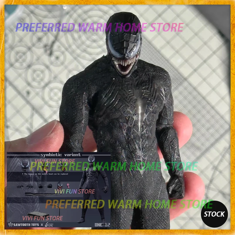 In Stock New Original SAWTOOTH TOYS X 6in Studio STM-20251 Venom 1/12 Movability Model Toys Cloth clothes
In Stock New Original SAWTOOTH TOYS X 6in Studio STM-20251 Venom 1/12 Movability Model Toys Cloth clothes