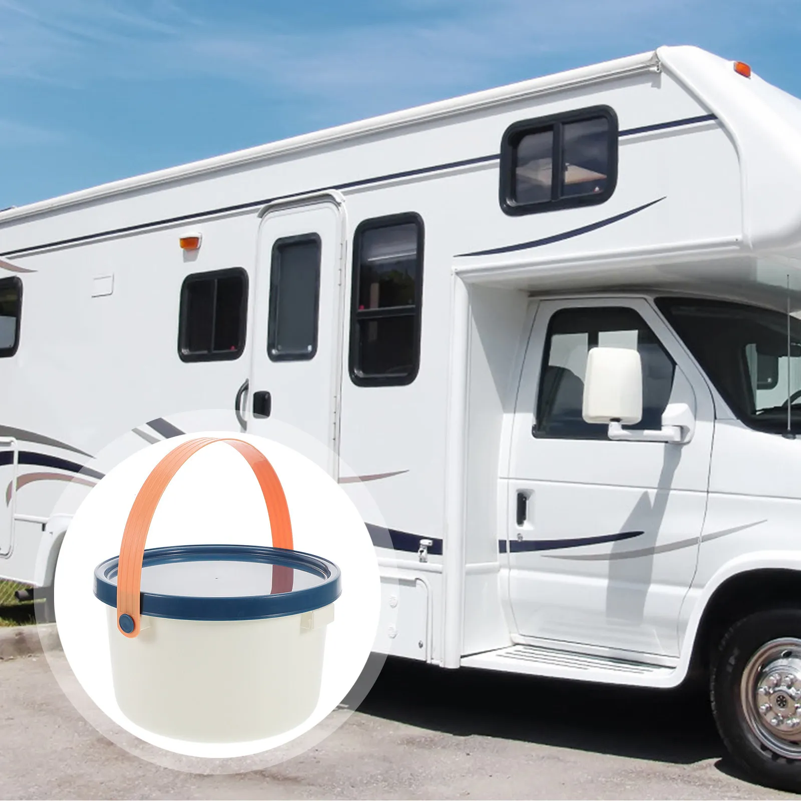 Герметичное пластиковое ведро для воды с ручкой, 5 л, для уборки, кемпинга, хранения, безопасное для пищевых продуктов, с крышкой, портативное
Герметичное пластиковое ведро для воды с ручкой, 5 л, для уборки, кемпинга, хранения, безопасное для пищевых продуктов, с крышкой, портативное