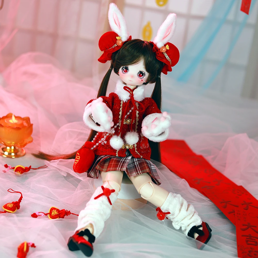 Dream Fairy 1/4 Doll 16 Inch Ball Jointed Doll Full Set Cute rabbit shape BJD MSD DIY Toy Gift for Girls
Dream Fairy 1/4 Doll 16 Inch Ball Jointed Doll Full Set Cute rabbit shape BJD MSD DIY Toy Gift for Girls