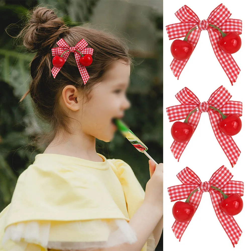 Oaoleer 2PCS Little Girl Cherry Bow Hairpin Red Plaid Hair Bow Clips for Kids Girls Handmade Barrettes Boutique Hair Accessories
Oaoleer 2PCS Little Girl Cherry Bow Hairpin Red Plaid Hair Bow Clips for Kids Girls Handmade Barrettes Boutique Hair Accessories