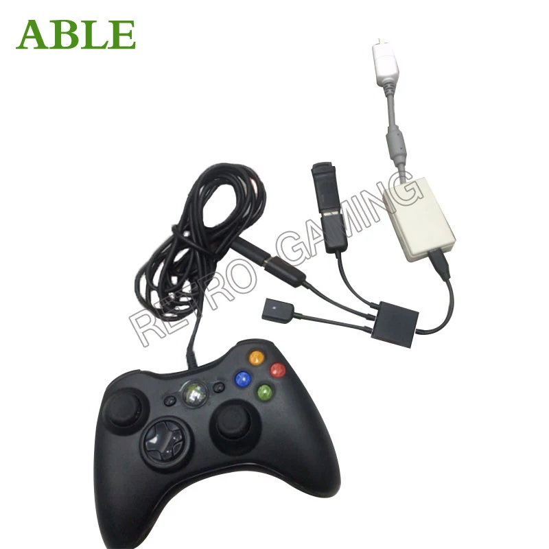 Dual USB keyboard to DC handle adapter can use various USB devices for DC game consoles
Dual USB keyboard to DC handle adapter can use various USB devices for DC game consoles