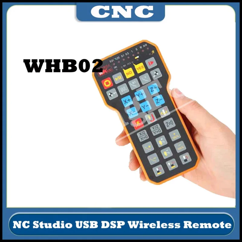 Nc Studio USB Wireless Remote Handle Weihong DSP Control Handle For Cnc Engraving Cutting Machine WHB02
Nc Studio USB Wireless Remote Handle Weihong DSP Control Handle For Cnc Engraving Cutting Machine WHB02
