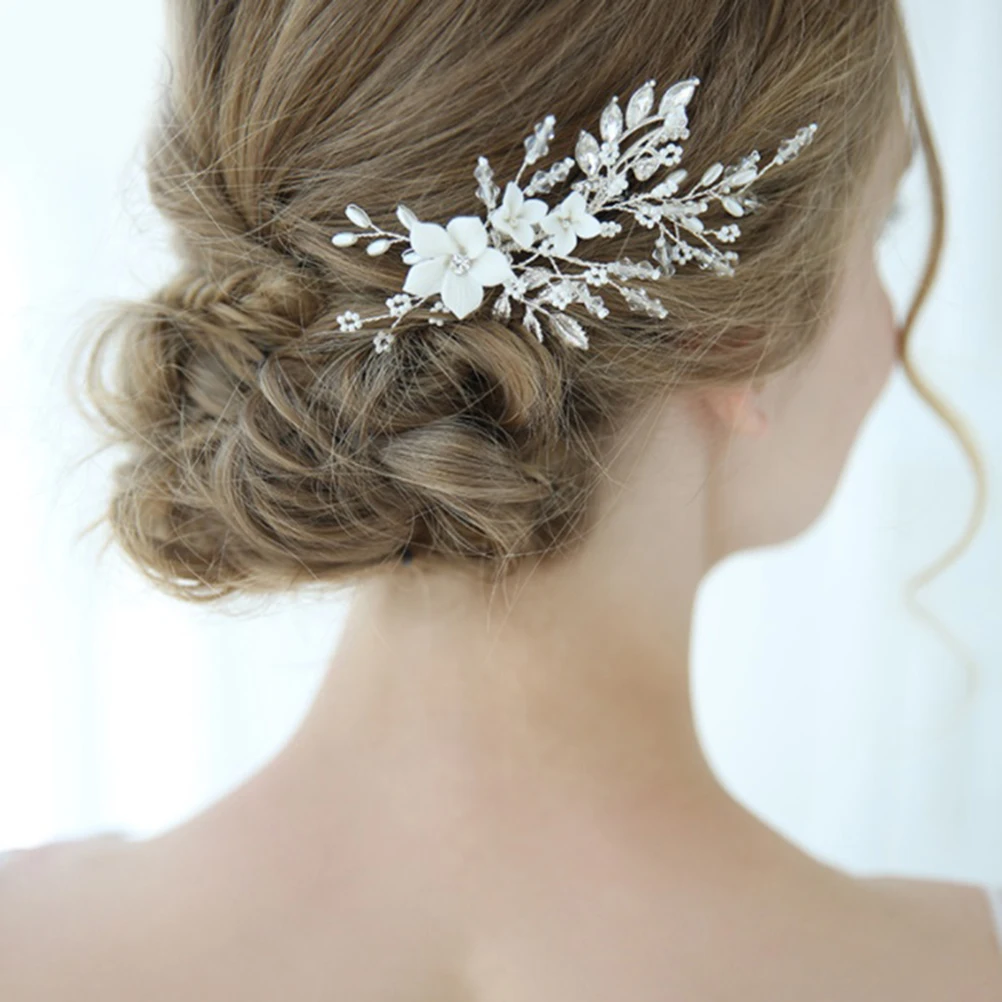 Rhinestone Wedding Accessories Hairpins Headdress Bridal Bridesmaid Clip Women Decorations Headpiece Elegant Style Lightweight
Rhinestone Wedding Accessories Hairpins Headdress Bridal Bridesmaid Clip Women Decorations Headpiece Elegant Style Lightweight