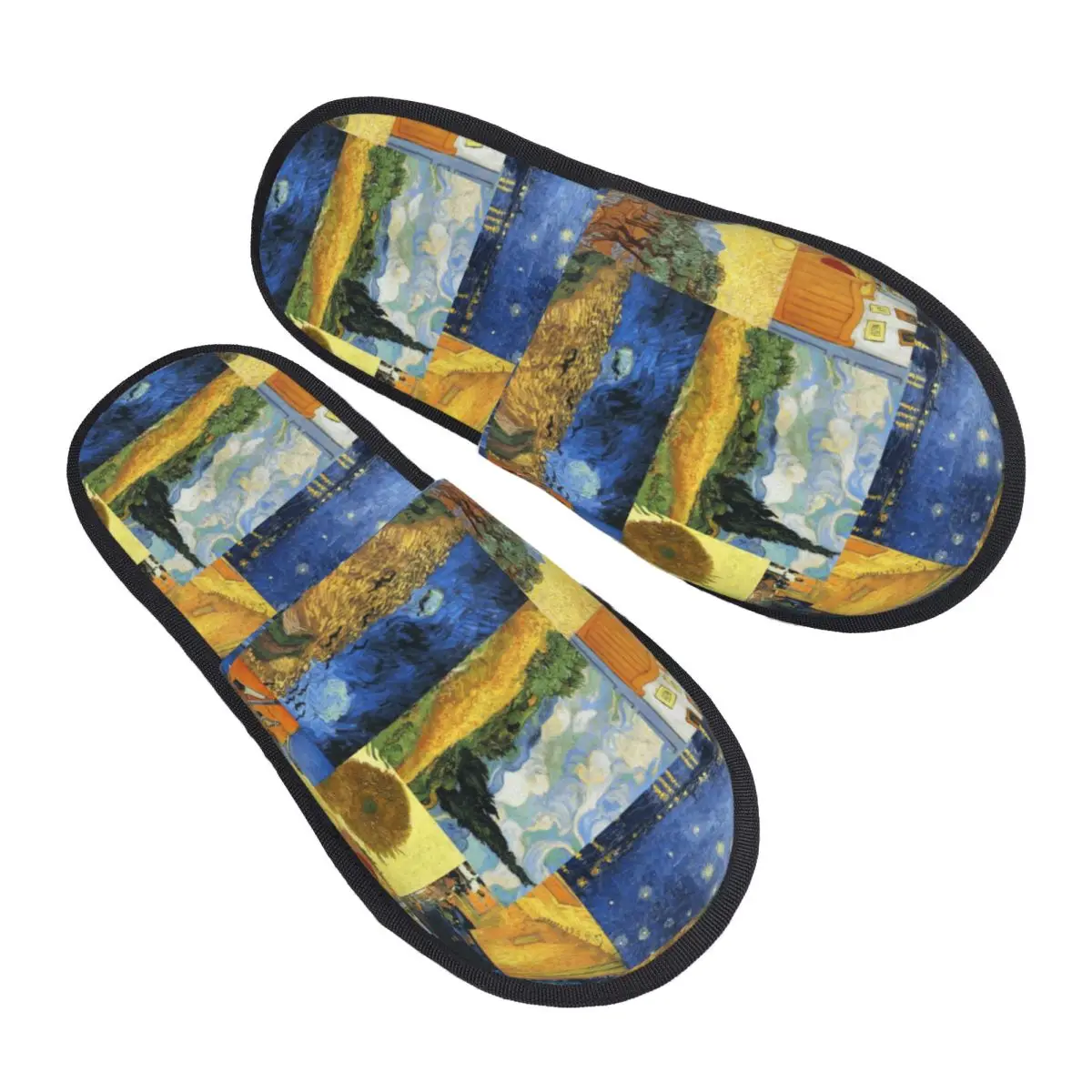 Custom Vincent Van Gogh Paintings Art Collage Memory Foam Slippers Women Comfy Warm House Slippers
Custom Vincent Van Gogh Paintings Art Collage Memory Foam Slippers Women Comfy Warm House Slippers
