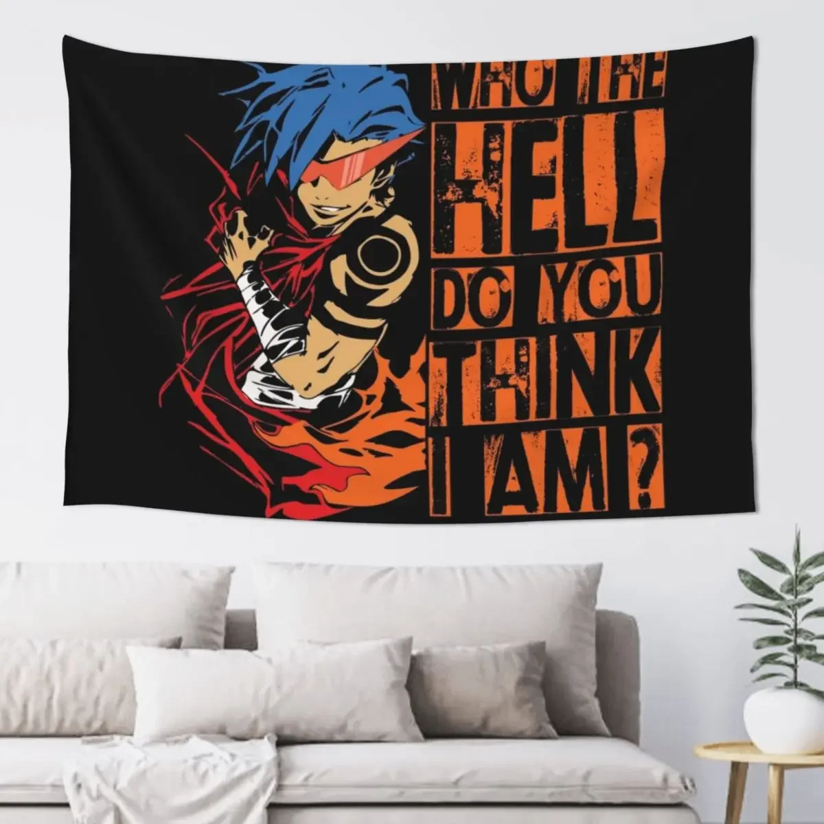 Kamina - Who The Hell Do You Think I Am Tapestry Decoration Pictures Room Wall Room Decor Cute Tapestry
Kamina - Who The Hell Do You Think I Am Tapestry Decoration Pictures Room Wall Room Decor Cute Tapestry