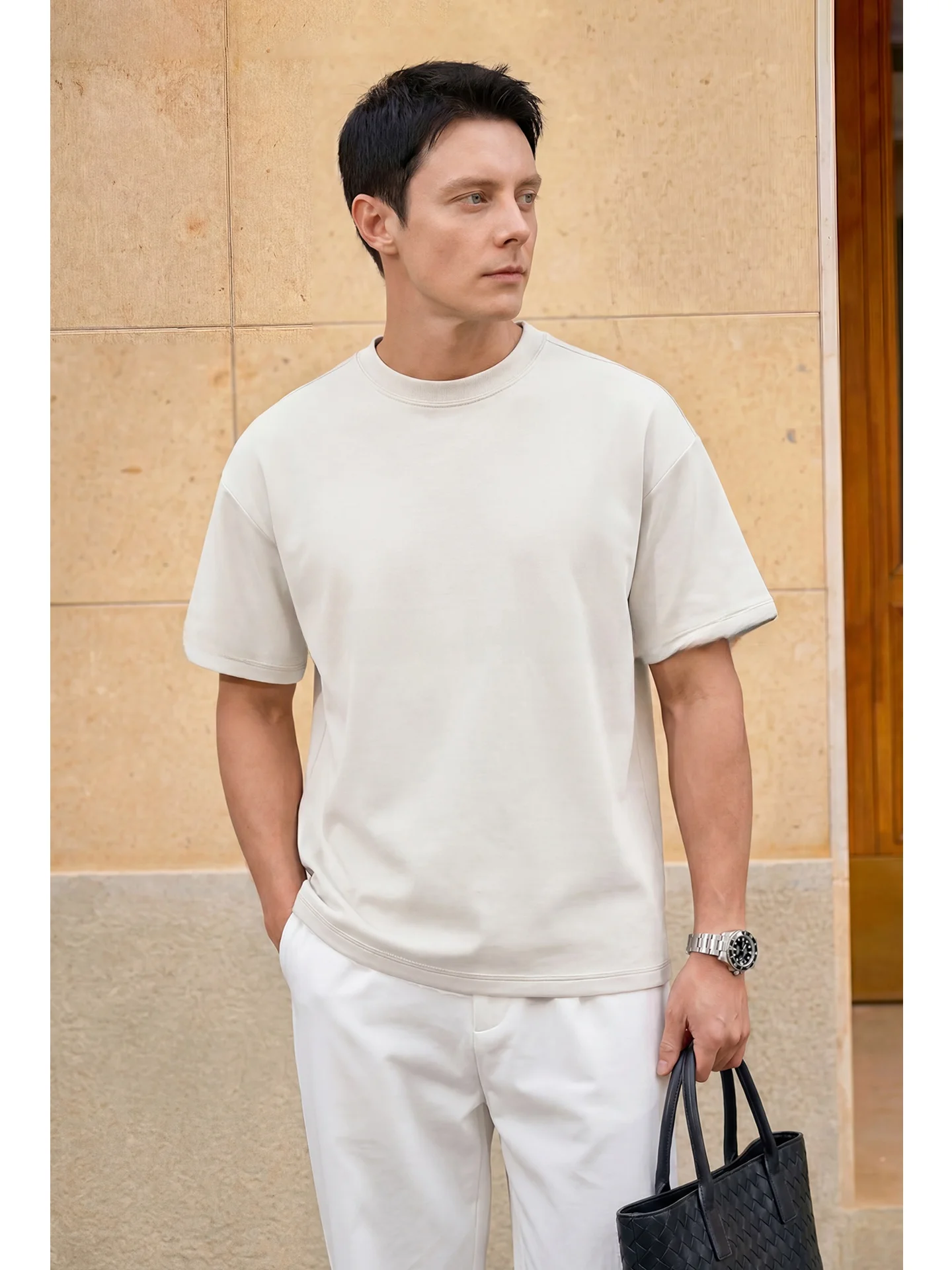 Modal Cotton round Neck Short Sleeve T-Shirt Men's Casual American Style Inner Wear Breathable Comfortable Summer Fashion
Modal Cotton round Neck Short Sleeve T-Shirt Men's Casual American Style Inner Wear Breathable Comfortable Summer Fashion