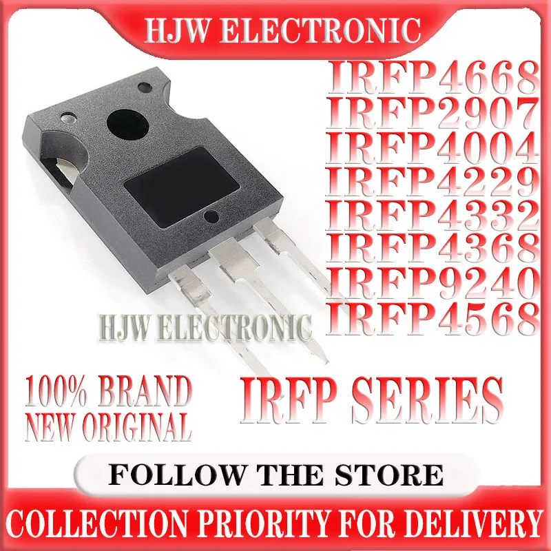 5pcs IRFP4668PBF IRFP4668 IRFP2907 IRFP4004 IRFP4229 IRFP4332 IRFP4368 IRFP9240 IRFP4568 IRFP2907PBF IRFP4368PBF IRFP9240PBF
5pcs IRFP4668PBF IRFP4668 IRFP2907 IRFP4004 IRFP4229 IRFP4332 IRFP4368 IRFP9240 IRFP4568 IRFP2907PBF IRFP4368PBF IRFP9240PBF