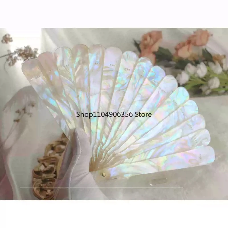 for Natural shell mother fan photo prop ornament, hollow engraving folding handicraft fan
for Natural shell mother fan photo prop ornament, hollow engraving folding handicraft fan