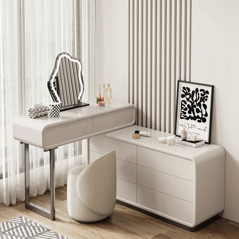 Mirror Led Lights Dressing Table Drawer Modern Chair Makeup Dressing Table Aesthetic White Comodas Con Cajones Barbie Furniture
Mirror Led Lights Dressing Table Drawer Modern Chair Makeup Dressing Table Aesthetic White Comodas Con Cajones Barbie Furniture