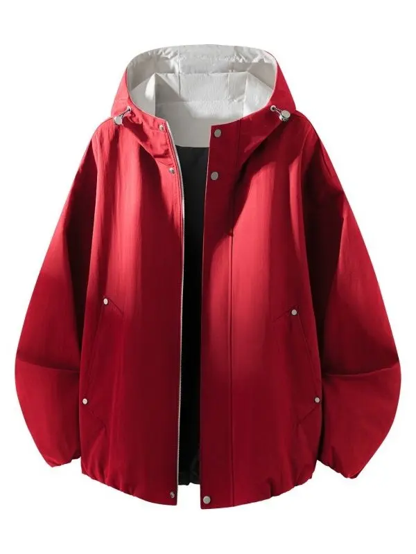 Men's Casual Faion Long Sve Hoodie Jaet Spring Autumn New Sle Loose Fit Trendy Top Polyester Material Zipper Closure
Men's Casual Faion Long Sve Hoodie Jaet Spring Autumn New Sle Loose Fit Trendy Top Polyester Material Zipper Closure