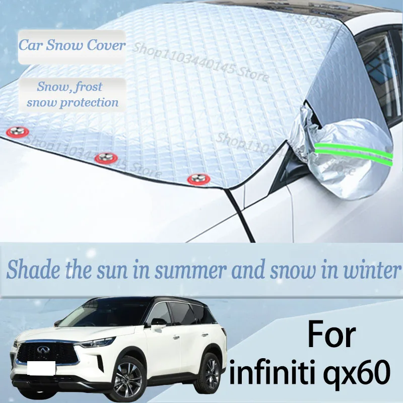 For infiniti Qx60 car Snow Windscreen, Snow, Frost, Dust and UV Visor, Winter car clothing, thick magnetic
For infiniti Qx60 car Snow Windscreen, Snow, Frost, Dust and UV Visor, Winter car clothing, thick magnetic