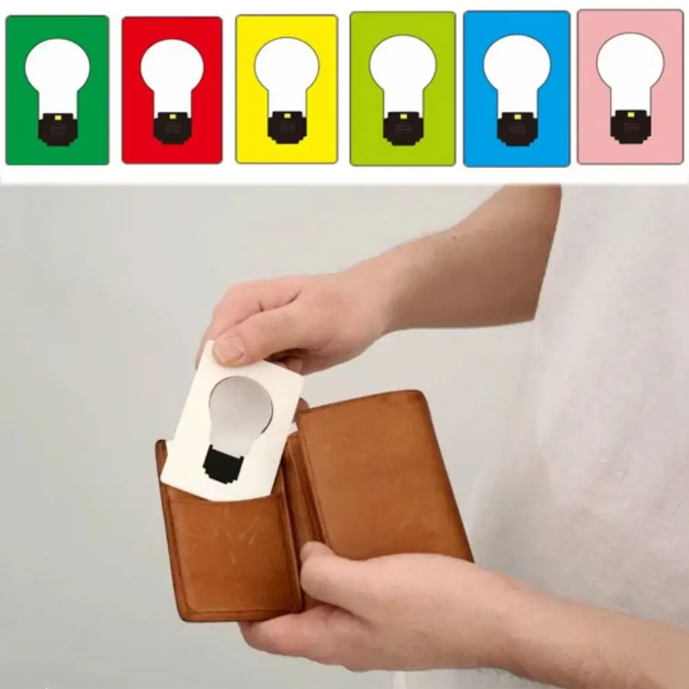4 Pcs Energy Saving Folding LED Card Light Easy to Carry Lightweight Pocket Card Lamp Lighting Function Mini Portable Night
4 Pcs Energy Saving Folding LED Card Light Easy to Carry Lightweight Pocket Card Lamp Lighting Function Mini Portable Night