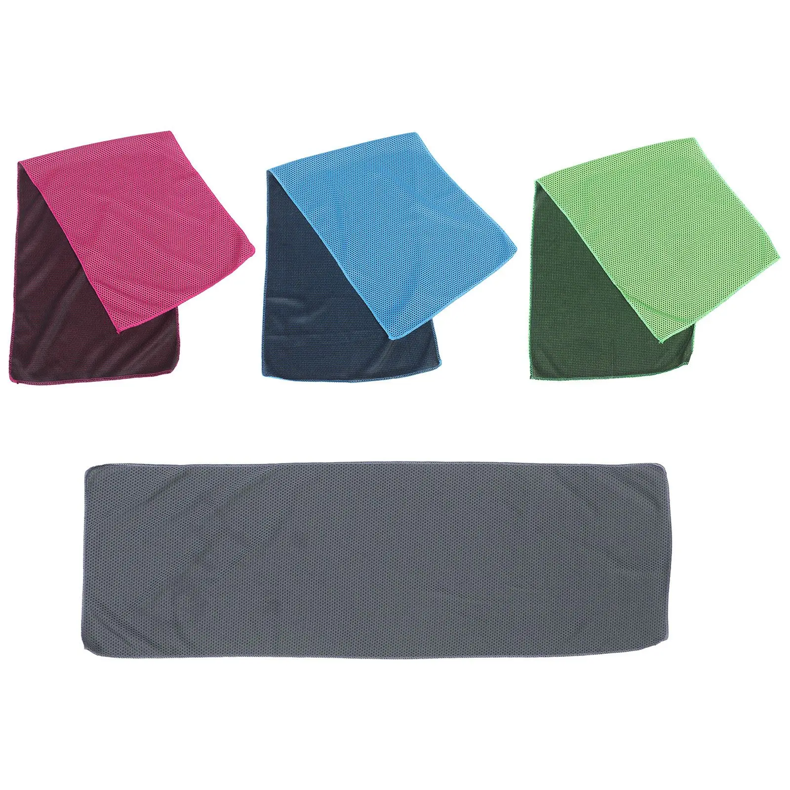 4 Pcs Cooling Towels Chemical-free Microfiber UV Protection Fast Drying Sky-blue Gym Sweat Absorbent Thin Breathable Golf
4 Pcs Cooling Towels Chemical-free Microfiber UV Protection Fast Drying Sky-blue Gym Sweat Absorbent Thin Breathable Golf