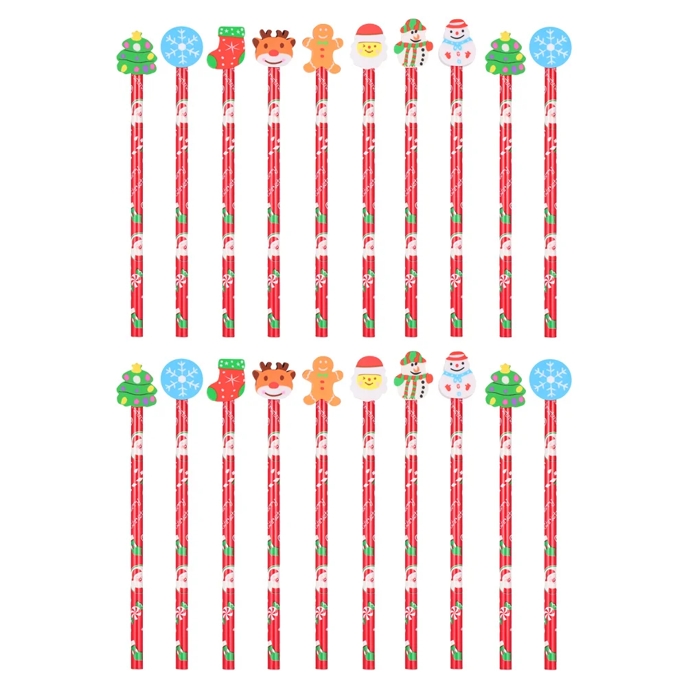 20 Pcs Christmas Pencil Pencils for Kids School Supplies with Eraser Stationery Child
20 Pcs Christmas Pencil Pencils for Kids School Supplies with Eraser Stationery Child