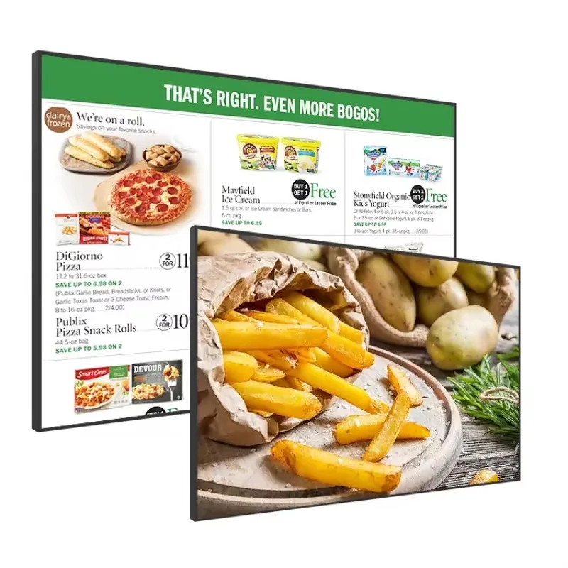 Display System Wall Mounted Digital Menu Board Terminal for Catering Restaurant Kitchen Super Slim 21.5" LCD
Display System Wall Mounted Digital Menu Board Terminal for Catering Restaurant Kitchen Super Slim 21.5" LCD