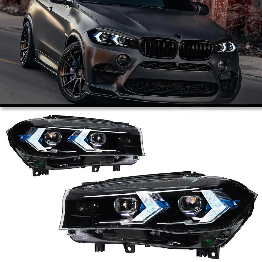 Car Light for BMW X5 F15 2014-2018 Headlight LED Projetor Head Lamp Daytime Running Light Automotive Accessories
Car Light for BMW X5 F15 2014-2018 Headlight LED Projetor Head Lamp Daytime Running Light Automotive Accessories