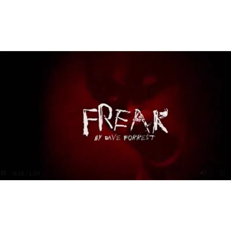 Freak By Dave Forrest — волшебная карта крупным планом, ментализм, трюк с онлайн-инструкциями для фокусников и исполнителей, ужасы
Freak By Dave Forrest — волшебная карта крупным планом, ментализм, трюк с онлайн-инструкциями для фокусников и исполнителей, ужасы