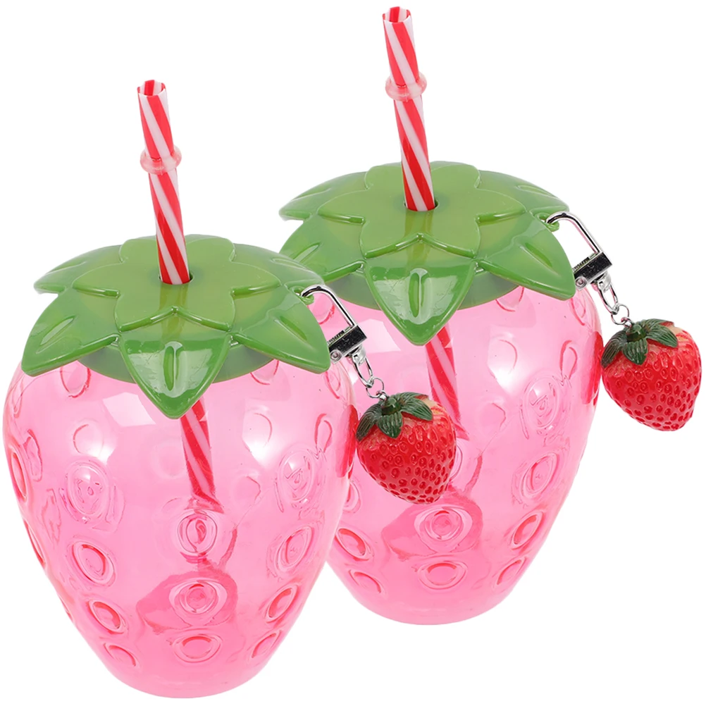 2Pcs Strawberry Drinking Cup Sippy Portable Juice Bottle for Kids Adults Party Beach BBQ Wedding Fruit Shaped Milk Tea Beverage
2Pcs Strawberry Drinking Cup Sippy Portable Juice Bottle for Kids Adults Party Beach BBQ Wedding Fruit Shaped Milk Tea Beverage