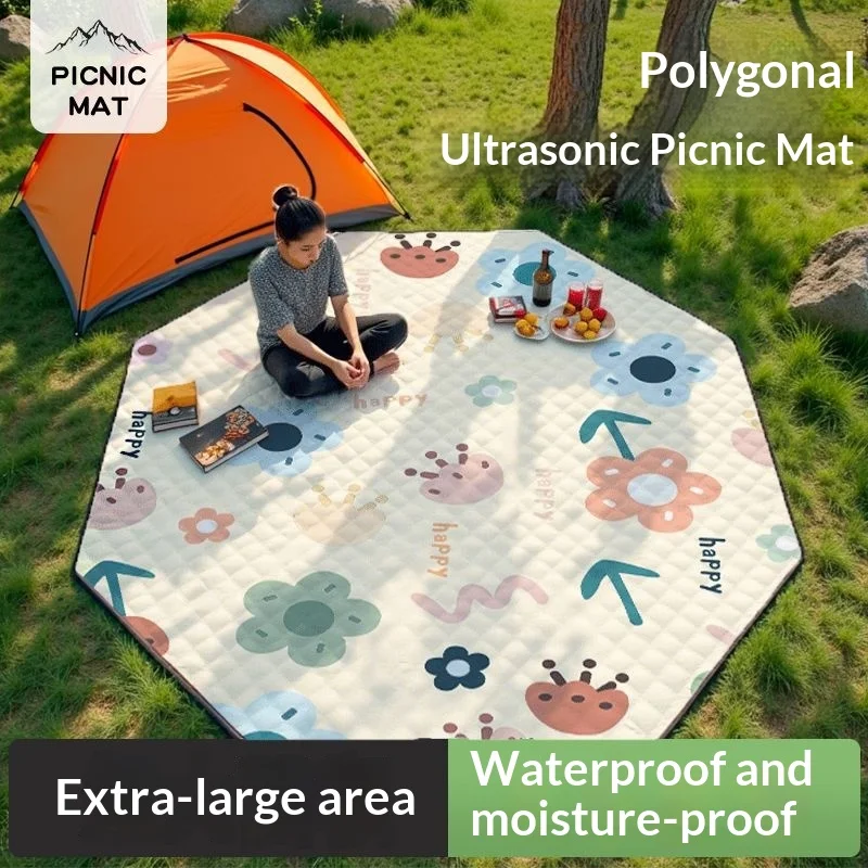 Polygonal Extra Large Picnic Mat Ultrasonic Thickened Waterproof Sandproof Foldable Beach Blanket for Camping Outdoor Lawn
Polygonal Extra Large Picnic Mat Ultrasonic Thickened Waterproof Sandproof Foldable Beach Blanket for Camping Outdoor Lawn