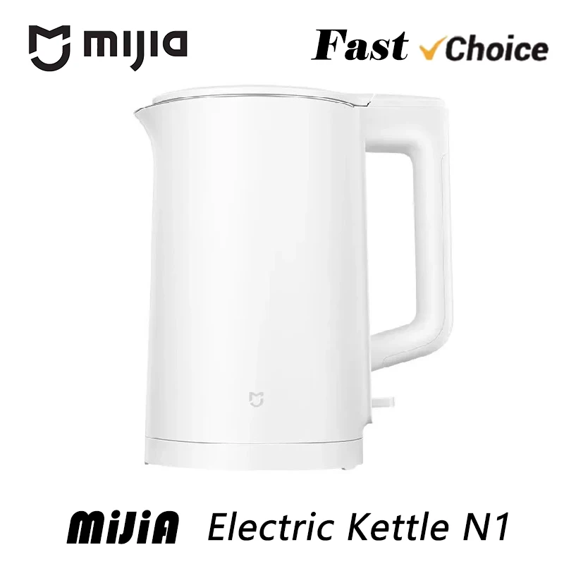 Mijia Electric Kettle N1- 220V 1500W Fast Boiling Stainless Water Kettle 1.5L Tea Coffee Pot Smart Anti-dry burn Boiler
Mijia Electric Kettle N1- 220V 1500W Fast Boiling Stainless Water Kettle 1.5L Tea Coffee Pot Smart Anti-dry burn Boiler