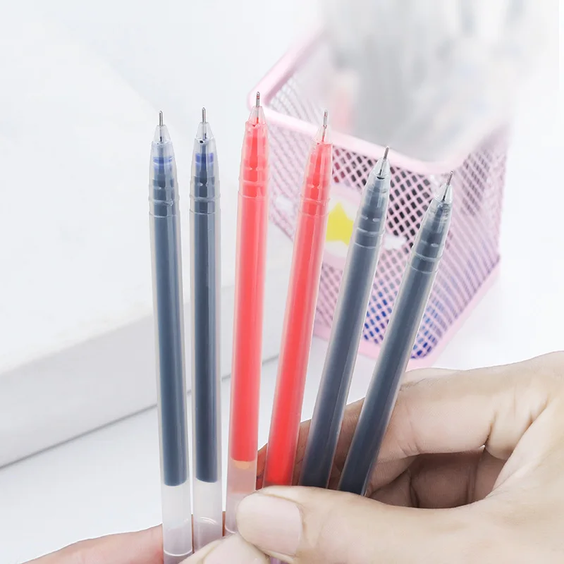 Large Capacity giant writing gel pen 0.5mm red blue black full needle tube signature pen creative student exam water pen
Large Capacity giant writing gel pen 0.5mm red blue black full needle tube signature pen creative student exam water pen