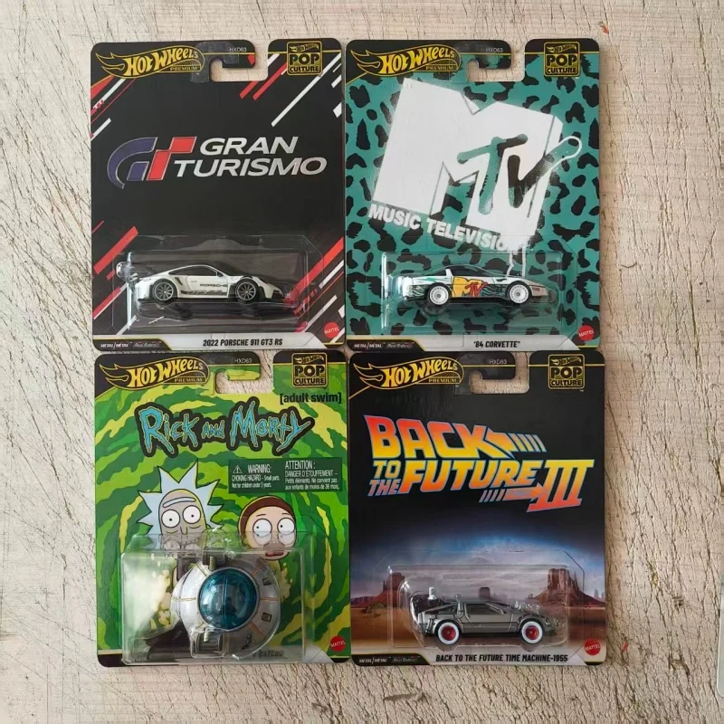 Набор коллекционных моделей Hot Wheels Pop Culture: литые машинки 2022 года — Porsche 911 GT3 RS, Corvette '84, «Назад в будущее», «Рик и Морти»
Набор коллекционных моделей Hot Wheels Pop Culture: литые машинки 2022 года — Porsche 911 GT3 RS, Corvette '84, «Назад в будущее», «Рик и Морти»