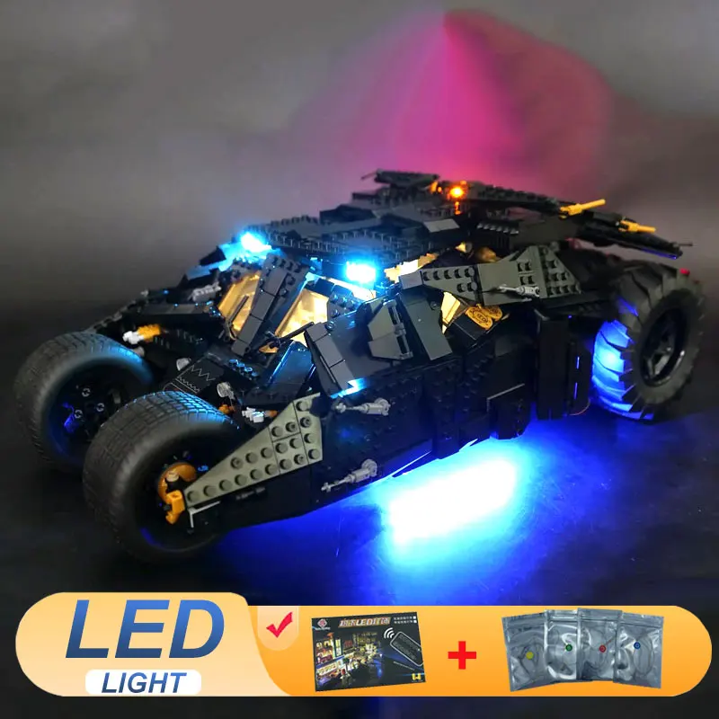 Комплект светодиодных фонарей для LEGO Batmobile Tumbler 76240, идеи ламп, подарок «сделай сам» (не включает строительные блоки, наборы кирпичей, наборы моделей)
Комплект светодиодных фонарей для LEGO Batmobile Tumbler 76240, идеи ламп, подарок «сделай сам» (не включает строительные блоки, наборы кирпичей, наборы моделей)